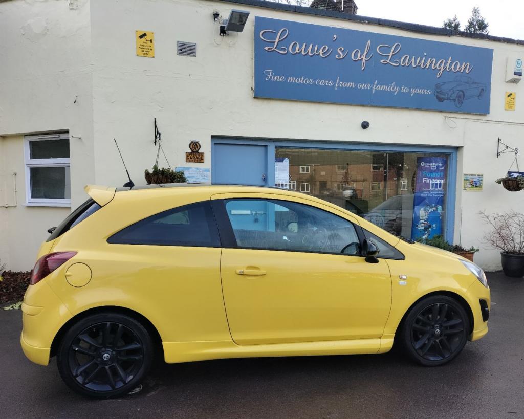 View VAUXHALL CORSA LIMITED EDITION