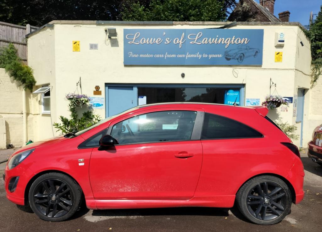 View VAUXHALL CORSA LIMITED EDITION