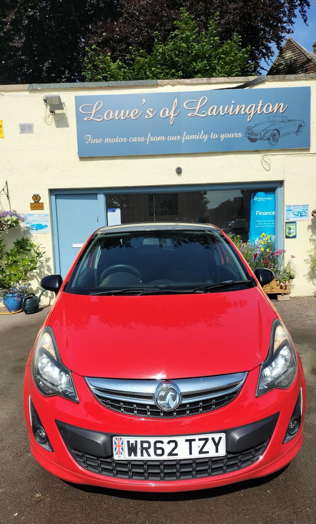 View VAUXHALL CORSA LIMITED EDITION