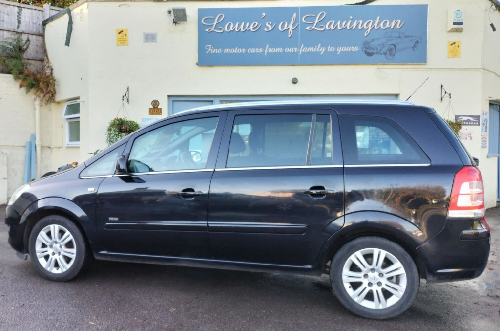 View VAUXHALL ZAFIRA DESIGN