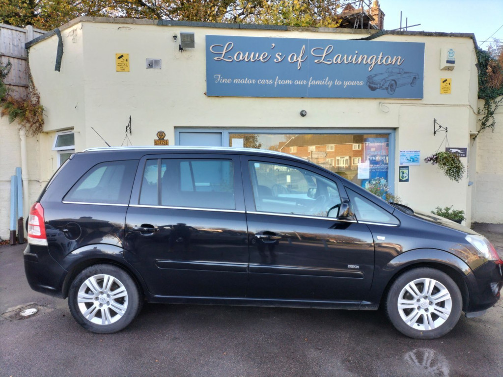 View VAUXHALL ZAFIRA DESIGN