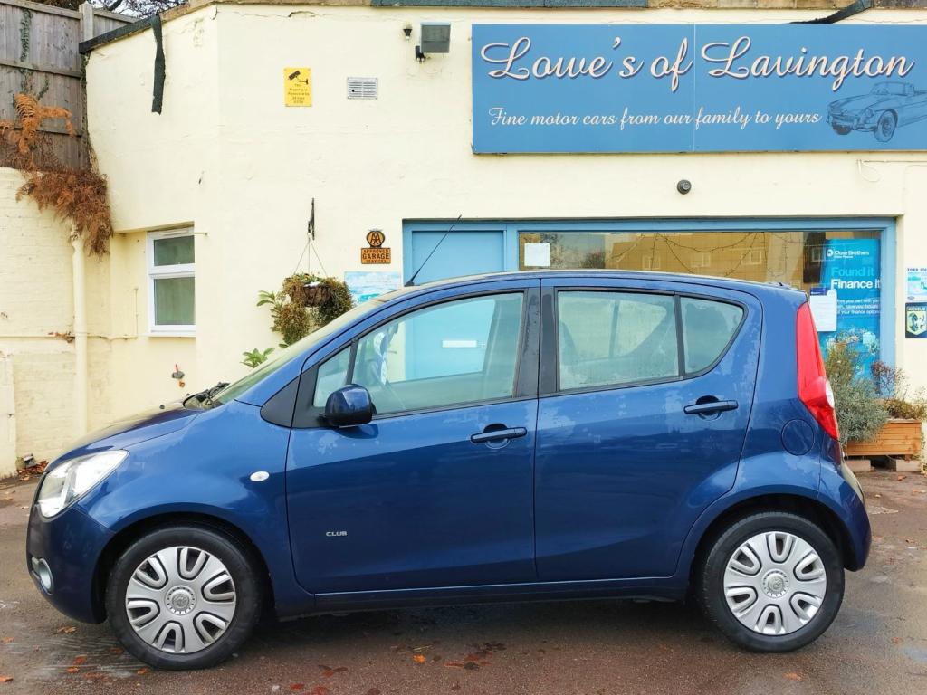 View VAUXHALL AGILA CLUB