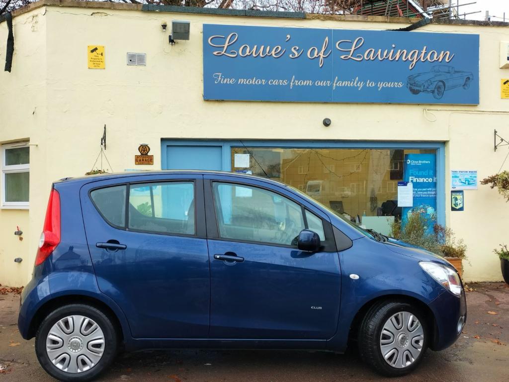 View VAUXHALL AGILA CLUB