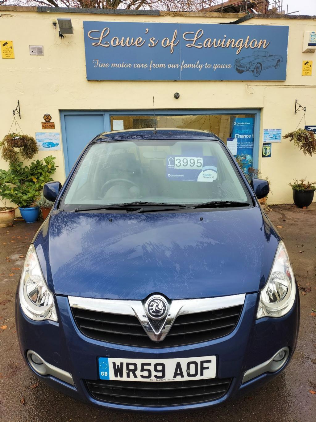 View VAUXHALL AGILA CLUB