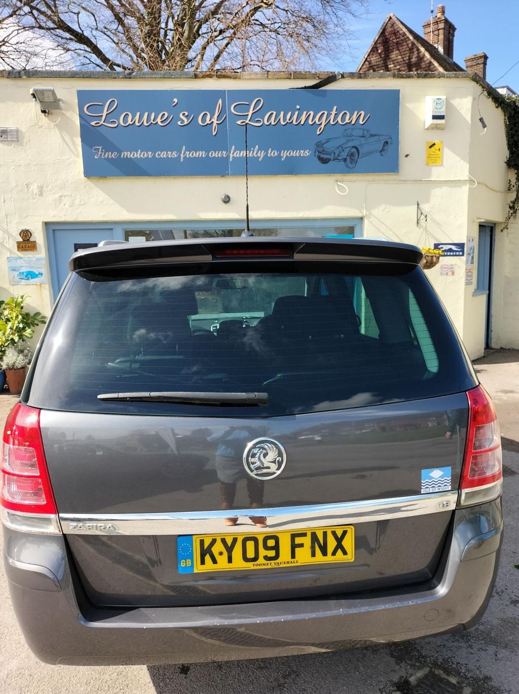 View VAUXHALL ZAFIRA SRI 16V