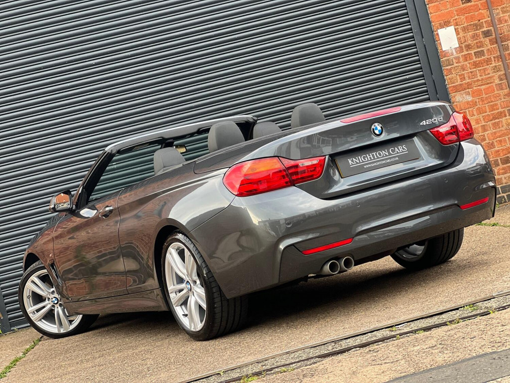 View BMW 4 SERIES 2.0 420d M Sport Convertible