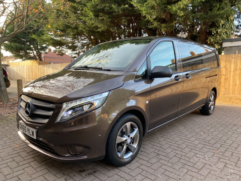 View MERCEDES-BENZ VITO 119 BLUETEC L3-FMSH-ONE OWNER-MEGA SPEC-NO VAT-EURO 6