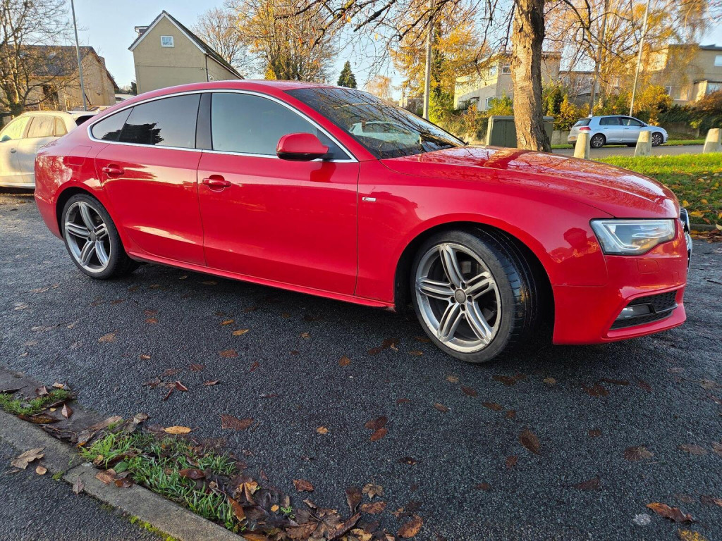 View AUDI A5 2.0 TDI S line Sportback Multitronic Euro 5 (s/s) 5dr