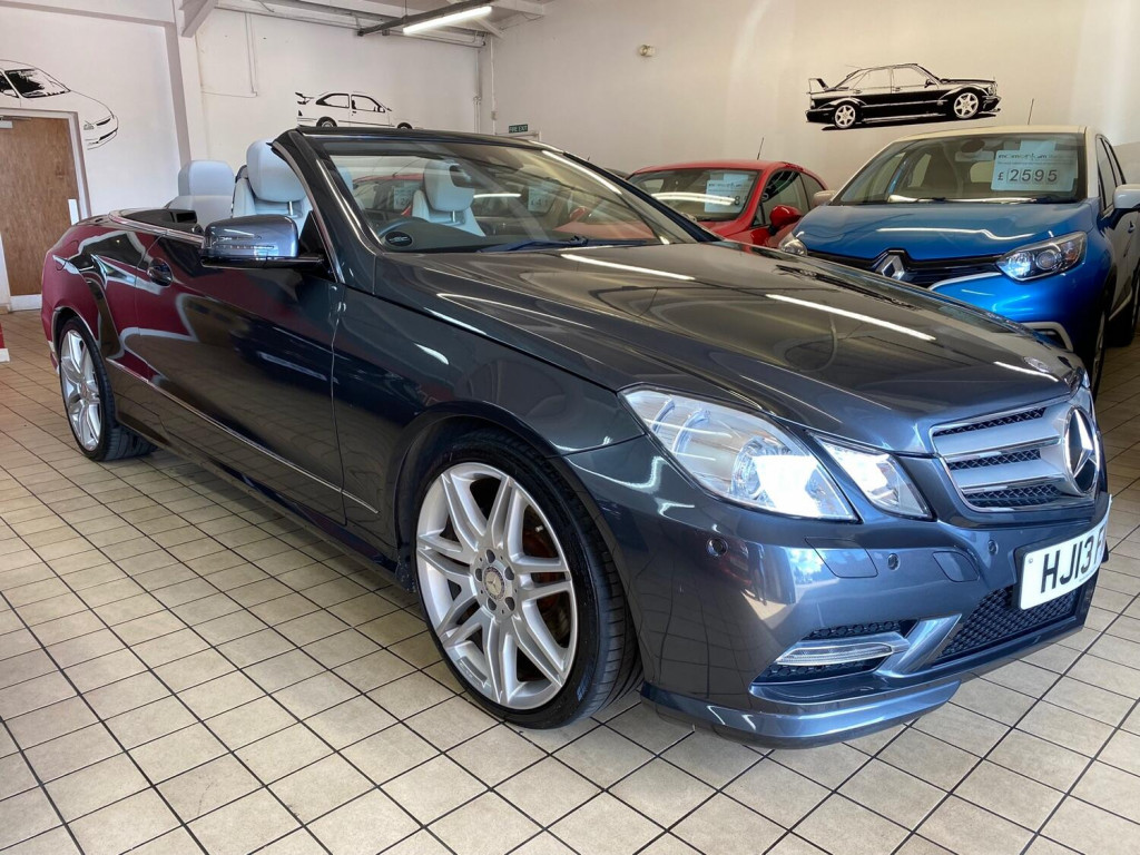 View MERCEDES-BENZ E CLASS 2.1 E220 CDI BlueEfficiency Sport