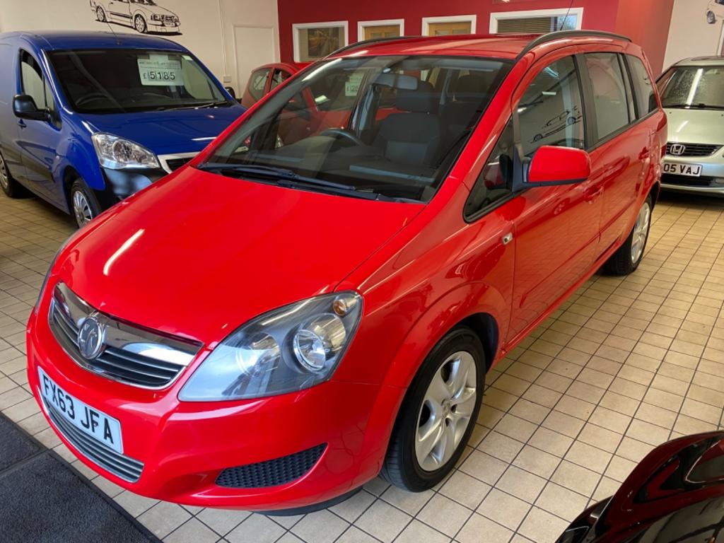 View VAUXHALL ZAFIRA EXCLUSIV