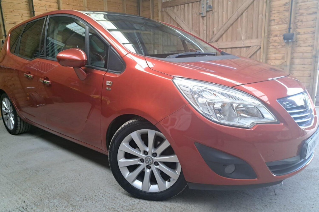 View VAUXHALL MERIVA 1.4 T 16V SE