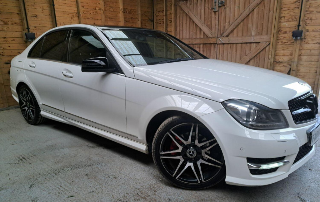 View MERCEDES-BENZ C CLASS 1.6 C180 BlueEfficiency AMG Sport Plus