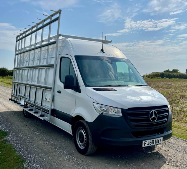 MERCEDES-BENZ SPRINTER L4 XLWB 2.1 316 CDI Window frail van 
