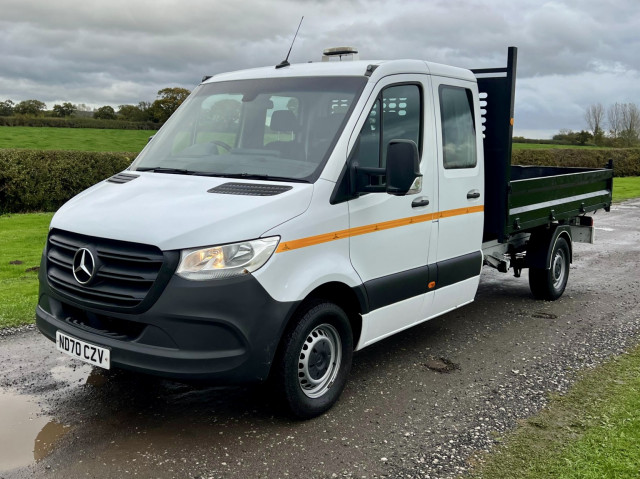 MERCEDES-BENZ SPRINTER 2.1 314 CDI DOUBLE CAB TIPPER UTILITY SPEC