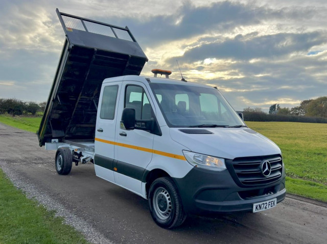 MERCEDES-BENZ SPRINTER 2.1 315 CDI L3 DOUBLE CAB CREW CAB TIPPER 
