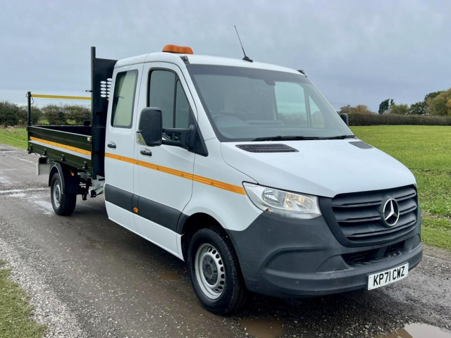 MERCEDES-BENZ SPRINTER 2.1 314 CDI L3 DOUBLE CAB CREW TIPPER 