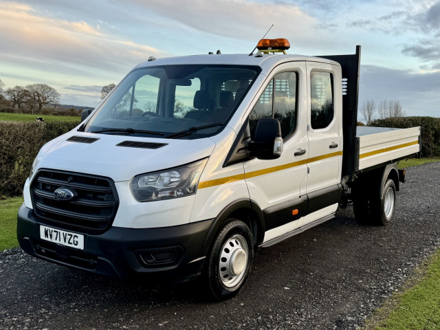 FORD TRANSIT 2.0 Transit Leader Double CAB Tipper Twin Wheel L3 2.0L EcoBlue 130PS RWD 6 Speed Manual