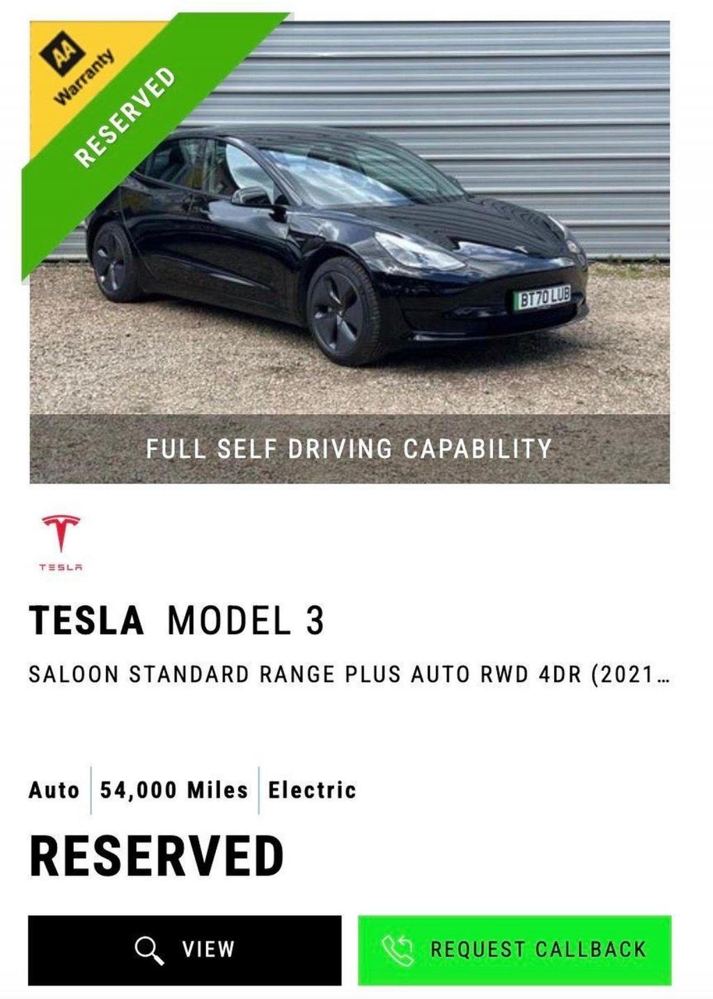TESLA MODEL 3