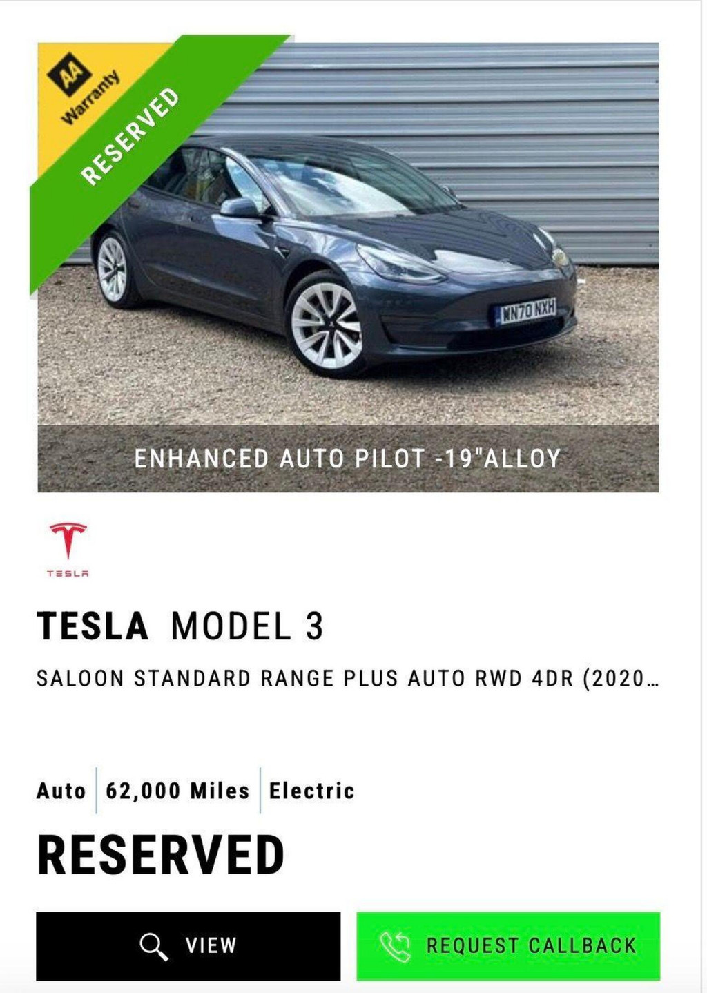 TESLA MODEL 3