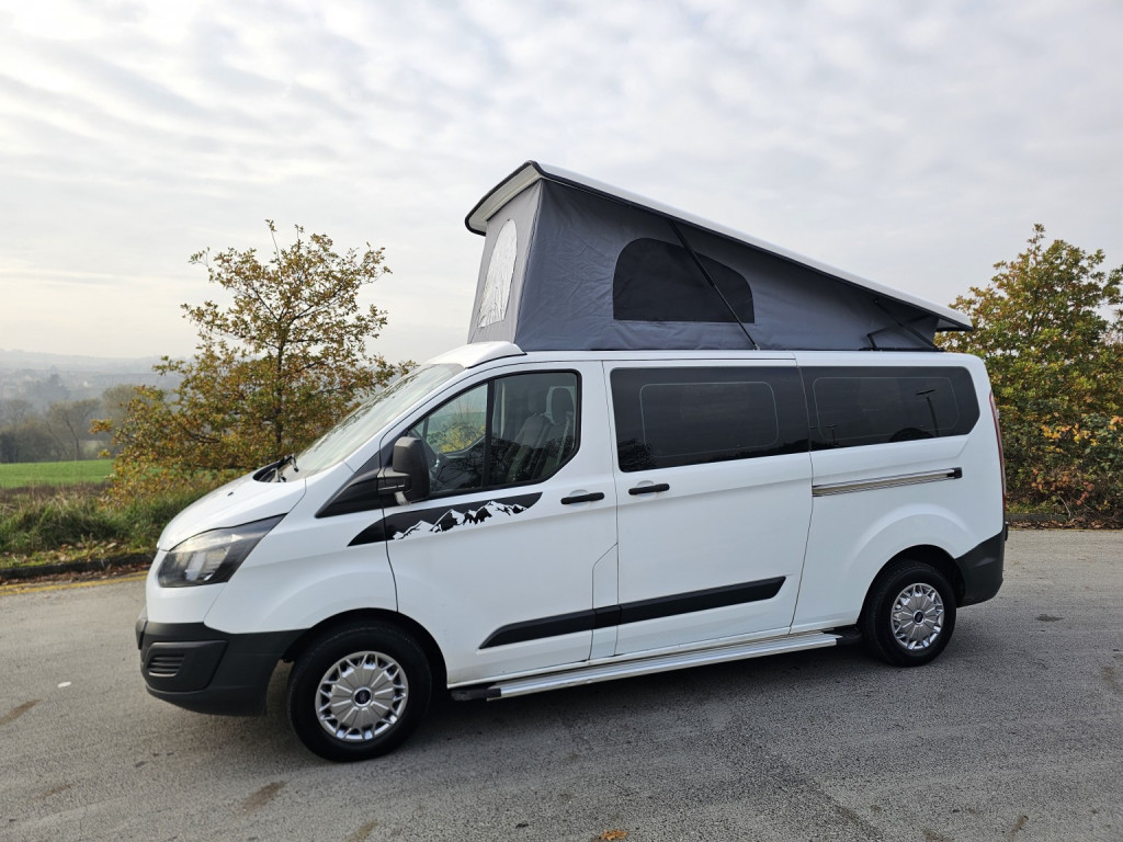 View FORD TRANSIT CUSTOM 2.0 TDCi POP TOP CAMPERVAN