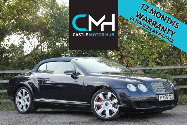 BENTLEY CONTINENTAL 6.0 W12 GTC Auto 4WD Euro 4 2dr
