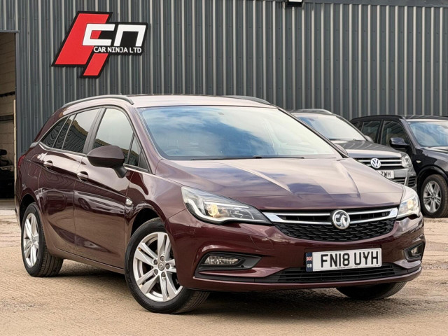 VAUXHALL ASTRA 1.6 CDTi ecoTEC BlueInjection Tech Line Nav Sports Tourer Euro 6 (s/s) 5dr